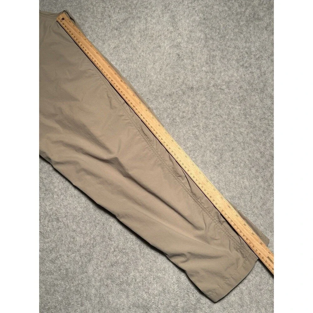 Exofficio Pants Mens 34 Beige Cargo Lightweight Fishing Outdoors Hiking Camping